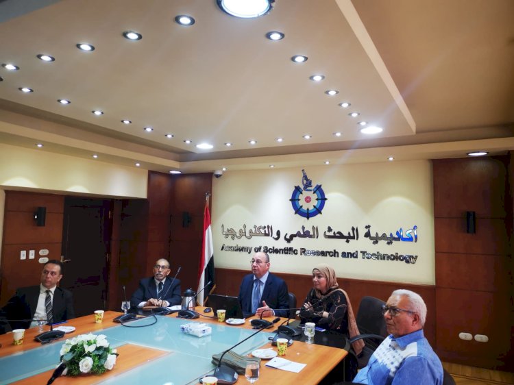 أكاديمية البحث العلمي تبحث التعاون العلمي المشترك مع رئيس اللجنة الدولية لأبحاث الفضاء