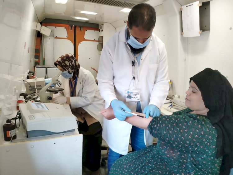 تقديم خدمات طبية لــ 1818 حالة بقرية دير العذراء فى مركز سمالوط بالمنيا