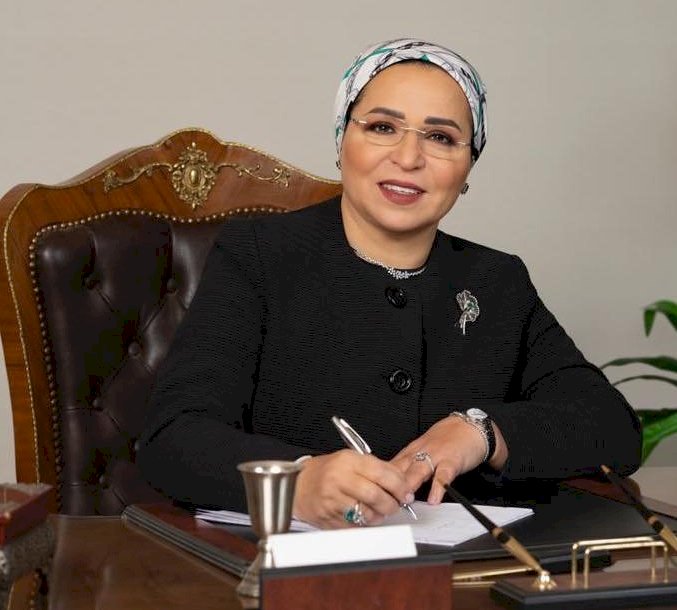 السيدة انتصار السيسي تهنيء الشعب المصري بذكري المولد النبوي الشريف