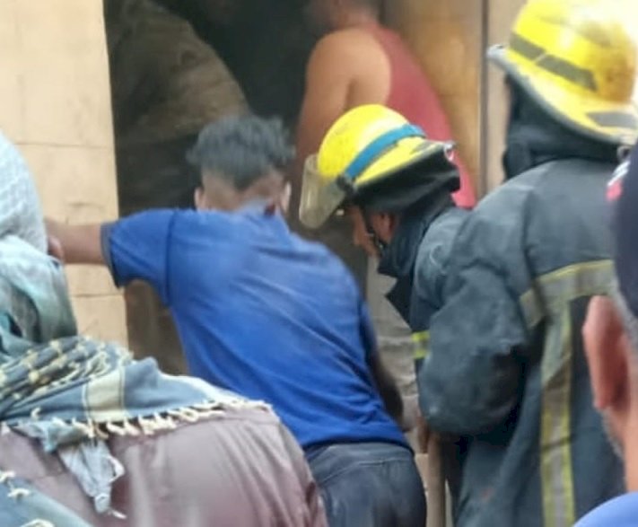 سقوط عقار بالخليفة ومصرع سيدة
