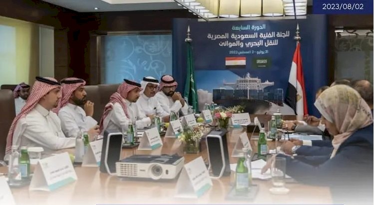 اللجنة الفنية السعودية المصرية للنقل البحري والموانئ تختتم اعمال الدورة السابعة