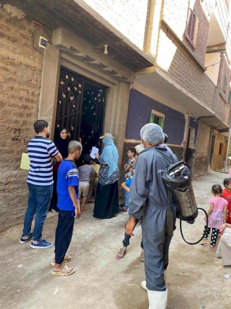 حملات مكثفة لمكافحة ناقلات ومسببات الأمراض المتوطنة خلال يوليو الماضي