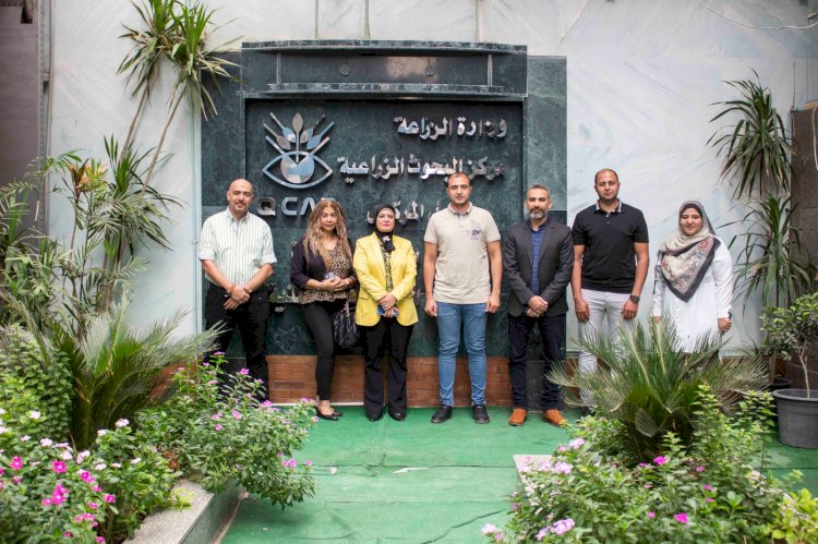 معهد القطن يستقبل وفد افريقي