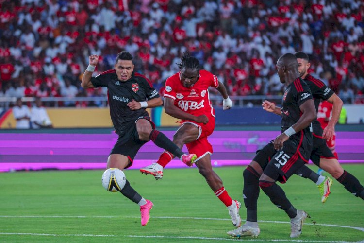 الأهلي وسيمبا التنزاني يتعادلان  بهدفين لكل منهما في دورى السوبر الأفريقي