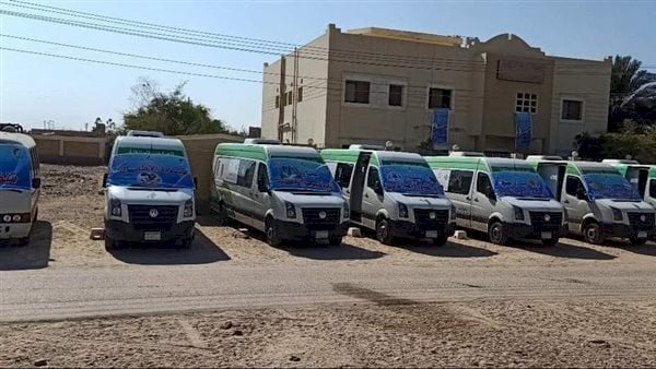 قافلة طبية لاهالي دير مواس بالمنيا