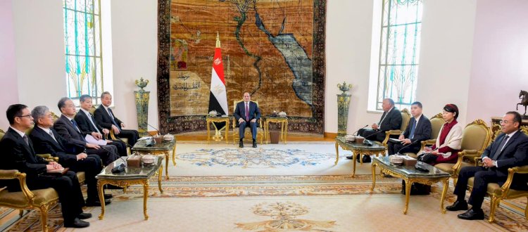 مصر والصين تتفقان على رفض تهجير الفلسطينيين
