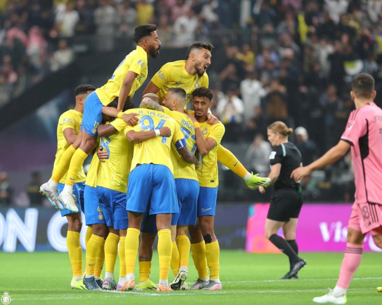 النصر السعودي يكتسح انتر ميامي الأمريكي بـ 6 أهداف