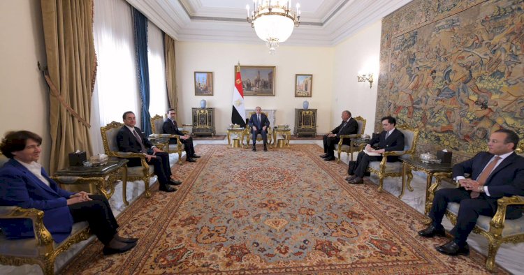 السيسي يلتقي وزير خارجية فرنسا.. ويبحثان وقف إطلاق النار في غزة
