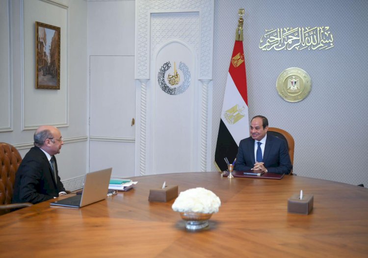 السيسي يجتمع بوزير العدل لمتابعة صياغة مشروعات القوانين المتعلقة بالأسرة
