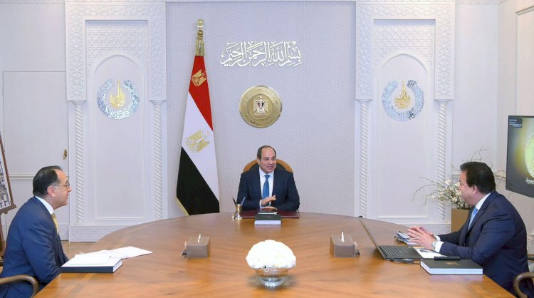 السيسي يتابع أعمال تطوير معهد ناصر ليصبح مدينة طبية عالمية