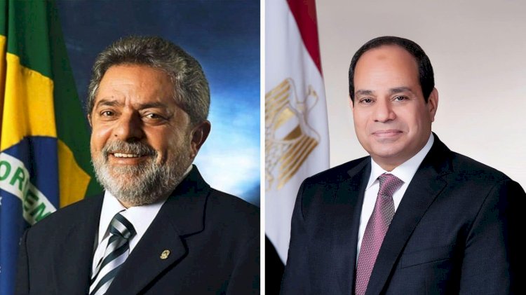 السيسي يلتقي لولا دا سيلفا.. توافق مصري برازيلي على ضرورة وقف إطلاق النار في غزة