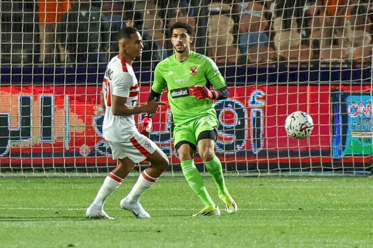 سيف الدين الجزيري يسجل الهدف الأول للزمالك في الدققية الاخيرة من الشوط الأول