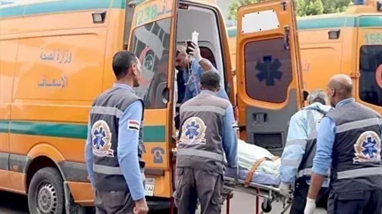 إصابة 3 أشخاص إثر انفجار أسطوانة أكسجين في المنيا