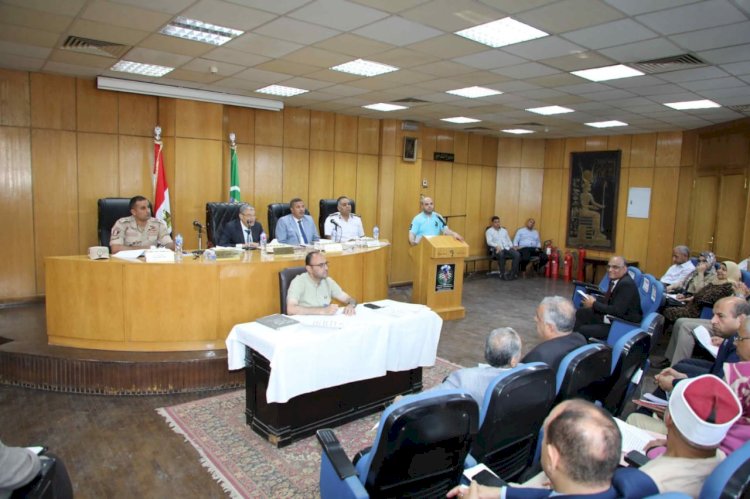 محافظ المنيا يرفع درجة الاستعداد لاستقبال عيد الأضحى المبارك