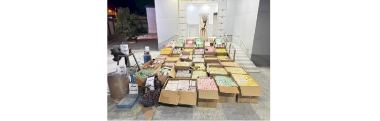 القبض علي عامل لادارته ورشة لتصنيع الالعاب النارية بالفيوم