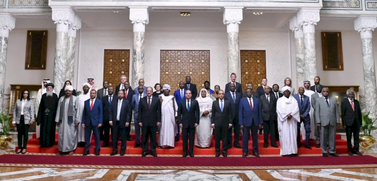 معًا لوقف الحرب.. الرئيس السيسى يستقبل وفدا من المشاركين بمؤتمر القوى السياسية والمدنية السودانية