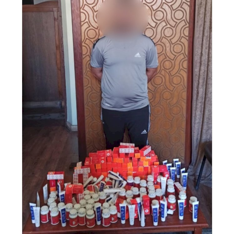 ضبط منشطات مجهولة المصدر بحوزة عاطل بالاسكندرية