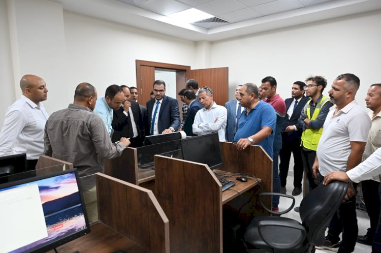 لجنة من المجلس  الأعلى للجامعات تتفقد كلية السياحة والفنادق بفرع جامعة جنوب الوادي بالغردقة