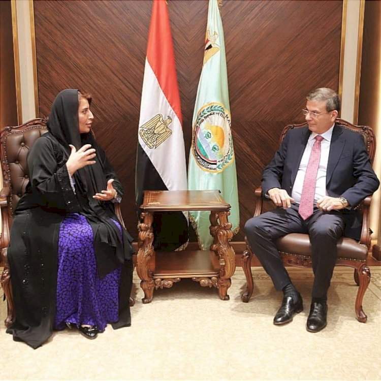 "فاروق والكعبي"بحثا الاستثمار الزراعي بين مصر والامارات