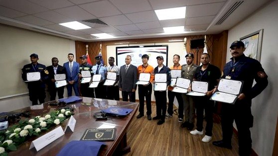 الداخلية تنظم دورة تدريبية في الغوص والانقاذ النهري بالتنسيق مع المنظمة الدولية للحماية المدنية  icDO