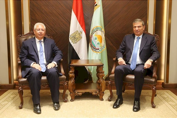فاروق يستقبل السفير المصري بالكويت لبحث التعاون المشترك بين البلدين