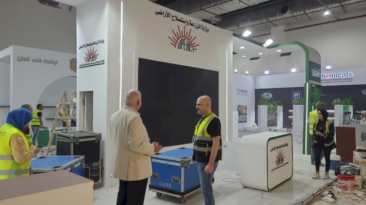 اتحاد الحاصلات البستانية يشارك في معرض صحاري بافضل الشتلات والتقاوي والمخصبات الزراعية