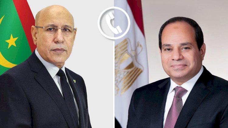 السيسى: ندعم رئاسة موريتانيا الحالية للاتحاد الإفريقى