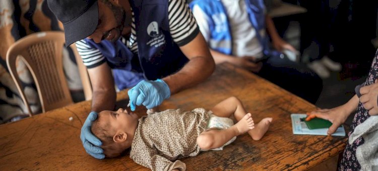 إسرائيل تقصف مركزًا صحيًا في غزة خلال حملة تطعيم ضد شلل الأطفال