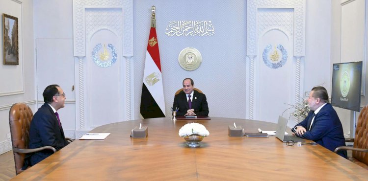 السيسي يوجه البنك المركزي باستمرار توفير مستلزمات الإنتاج