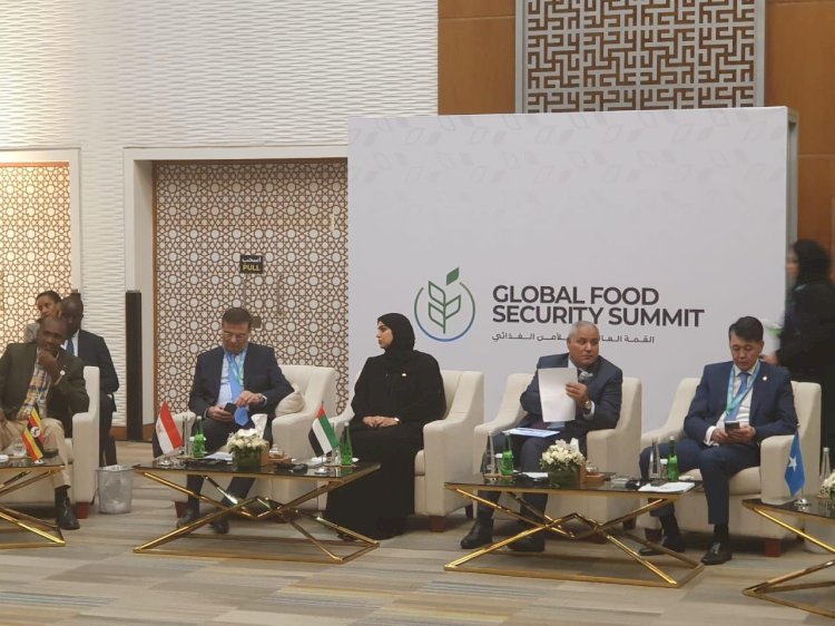 وزير الزراعة امام قمة ابوظبي : الدولة المصرية اتخذت خطوات هامة لتحقيق الامن الغذائي