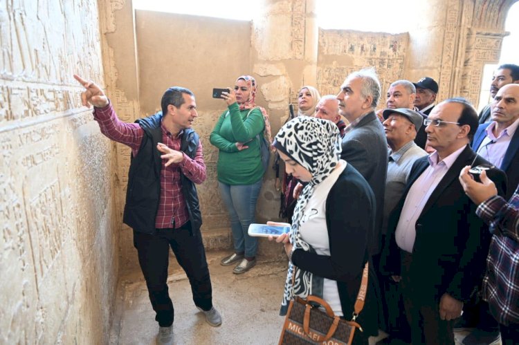 لزيارة معالم المنيا الأثرية .. برنامج سياحي لضيوف مؤتمر أدباء مصر
