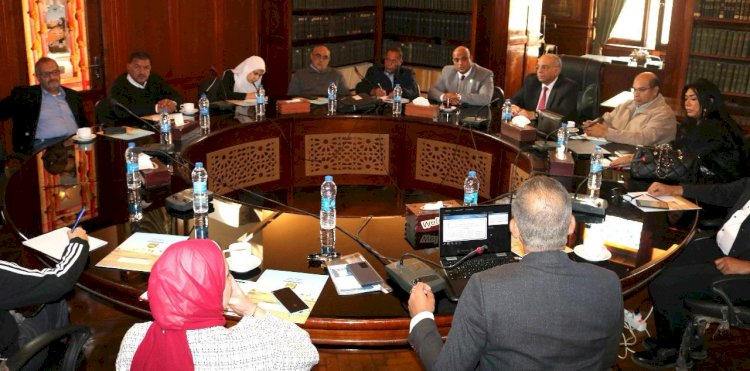 لقاء بين بحوث الصحراء و ميكرز لمناقشة تقنيات مكافحة سوسة النخيل والآفات الزراعية