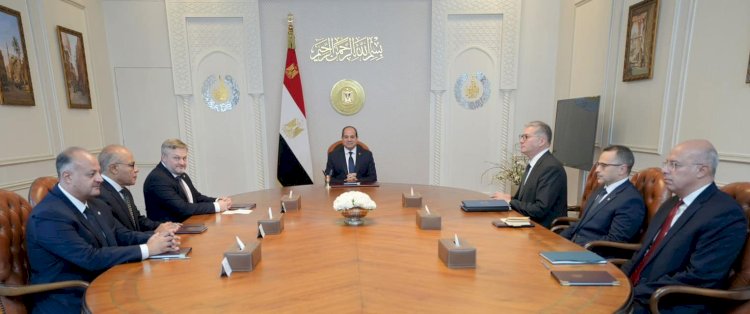السيسي يلتقي الرئيس التنفيذي لـ"بريتيش بيتروليوم" ويرحب بزيادة استثماراتها