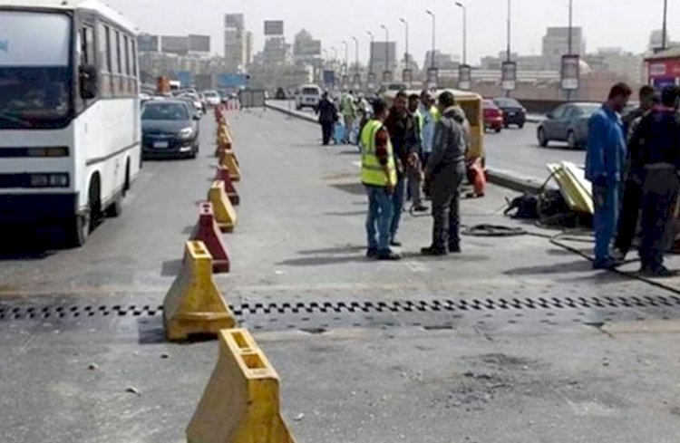 تحويلات مرورية.. لتنفيذ أعمال نفق خرسانى بمحور سميرة موسى