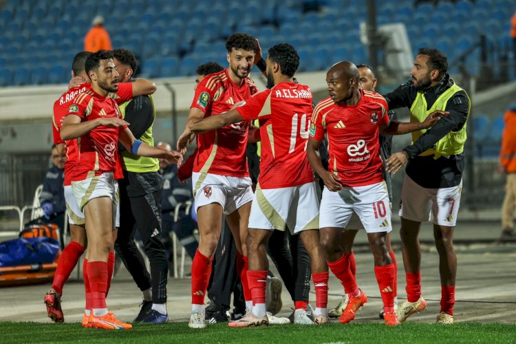 الاهلى يمطر شباب بلوزداد الجزائرى بنصف دستة اهداف