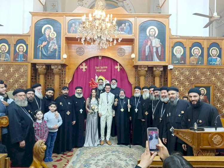 ألف مبروك خطبة الدكتور مارك والآنسة نيفين