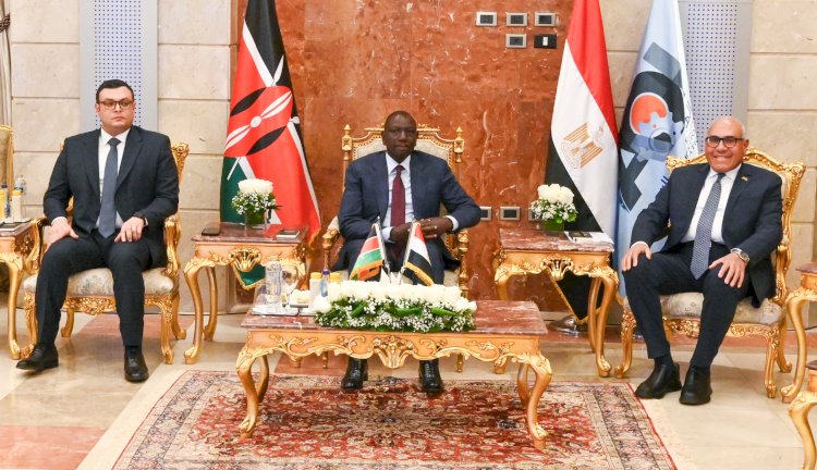 نص كلمة رئيس جمهورية كينيا اثناء زيارته للهيئة العربية للتصنيع