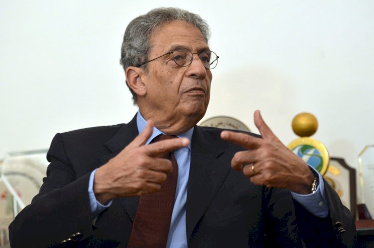 عمرو موسى: لا قضاء على المقاومة بالدبابات