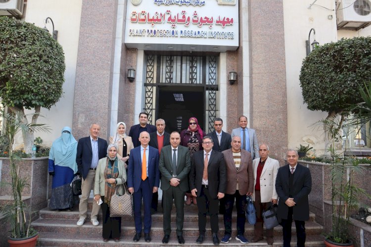 خبراء إيطاليون في إطار توأمة مصر والاتحاد الأوروبي في ضيافة وقاية النباتات