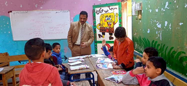 مدير عام التعليم بأبوتشت يشدد على حضور الطلاب  وأداء التقييمات الأسبوعية
