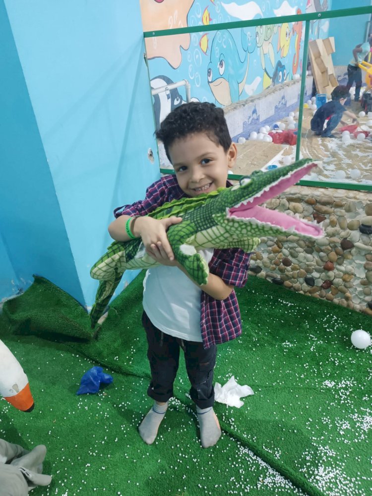 الفرحة فرحتين .. شهر رمضان المعظم وحمزة لما سنه يكبر