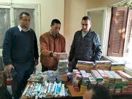 ضبط 176 مخالفة تموينية بالمنيا ومصادرة 900 قطعة ألعاب نارية