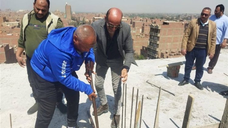 إزالة وإيقاف 41 حالة تعد ومخالفات بناء بمراكز المنيا