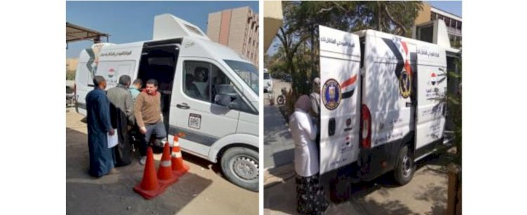 قطاع الأحوال المدنية يواصل ايفاد قوافل مجهزه فنيا بالمحافظات