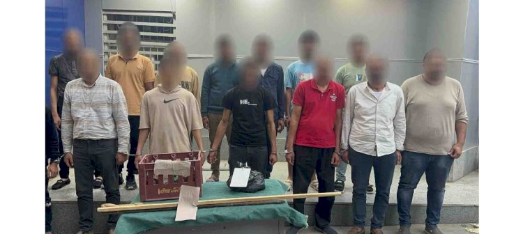 ضبط مشاجرة الخلاف علي حيازة محل ادوات منزلية