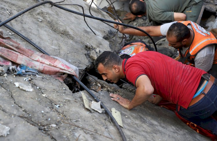 11 شهيدا بينهم 5 أطفال في مجزرة جباليا بقطاع غزة فجر اليوم