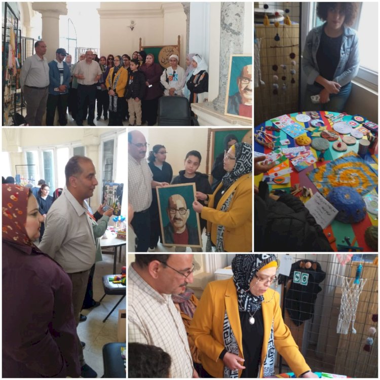 افتتاح معرض التدريب الميداني بمكتبة القاهرة الكبرى