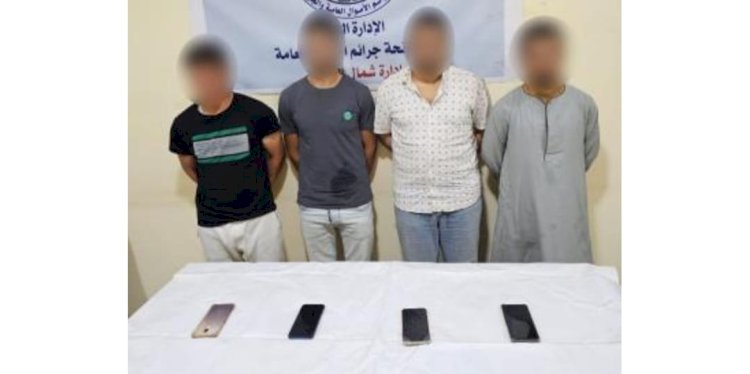 القبض على تشكيل عصابي تخصص في النصب على عملاء البنوك بالمنيا