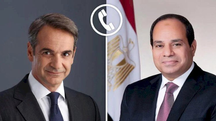 السيسي ورئيس وزراء اليونان يبحثان تطورات الأوضاع الإقليمية
