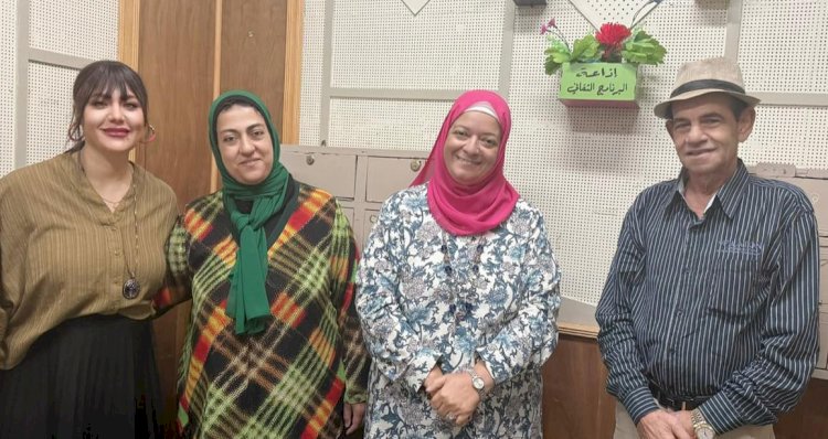 الخبير السياحي بشري الجرجاوي وأمين السياحيين في ضيافة إذاعة البرنامج الثقافي